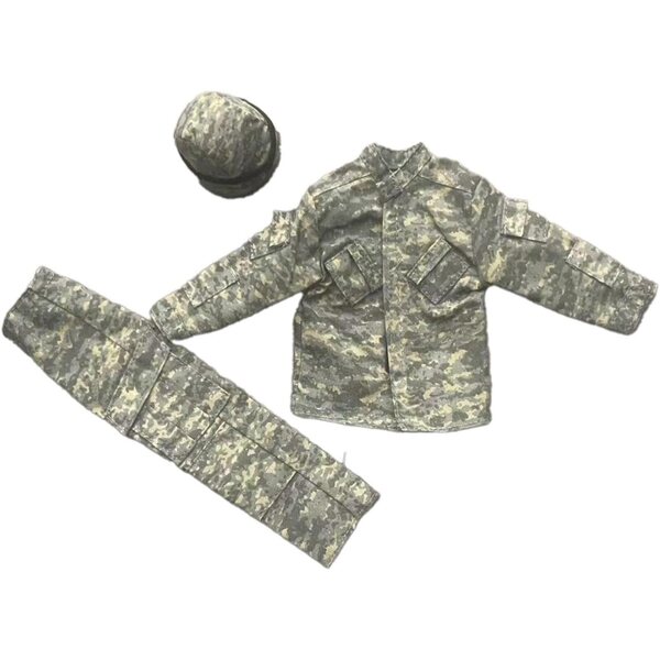 Soldatenuniform für 1:6-Figur – Kleidung, Hose und Hut aus hochwertigem Stoff