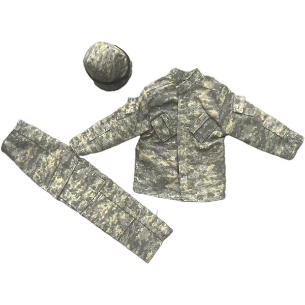 Soldatenuniform für 1:6-Figur – Kleidung, Hose und Hut aus hochwertigem Stoff