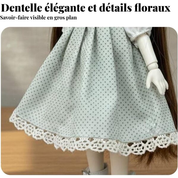 Robe Estivale per Bambole 30 cm - Vestito BJD 1/6 per Bambini Accessorio Gioco