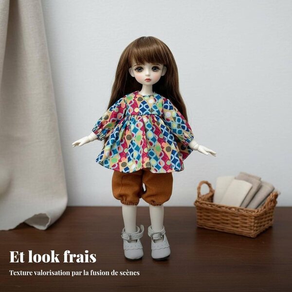 Robe Estivale per Bambole 30 cm - Vestito BJD 1/6 per Bambini Accessorio Gioco