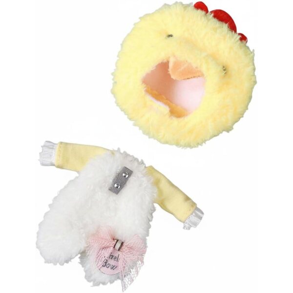 Set Completo di Abiti Fatti a Mano per Bambola BJD 1/12 con Cappello Rimovibile