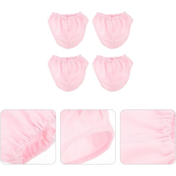 Set 4 Culottes Miniature Rosa per Bambole 18 Pollici - Accessori Tessili di Qualità