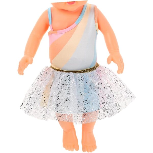 Robe Tutu per Bambole 45 cm, Gonna Balletto in Tulle Multicolore, Morbida e Resistente