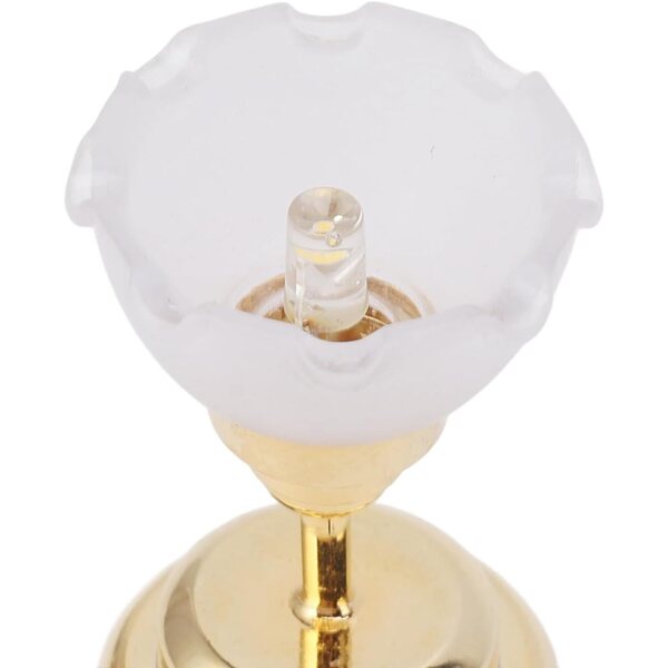 Lampada LED a Sospensione Fiore per Casa delle Bambole 1:12 – Accessorio Decorativo Miniatura