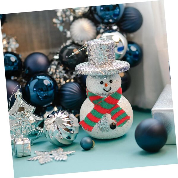 Set mit 30 Mini-Wollschals in Rot, Weiß, Grün für Puppen und Weihnachtsdekorationen