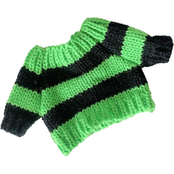 Pull natalizio per pupazzi di cane in peluche 23cm, design elegante e confortevole
