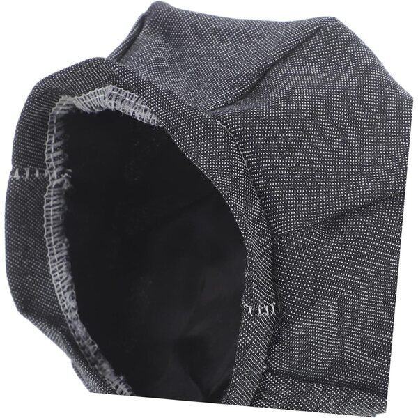 Dunkelgrauer Minihut aus Polyester für 28–33 cm große Puppen, leichtes dekoratives Accessoire