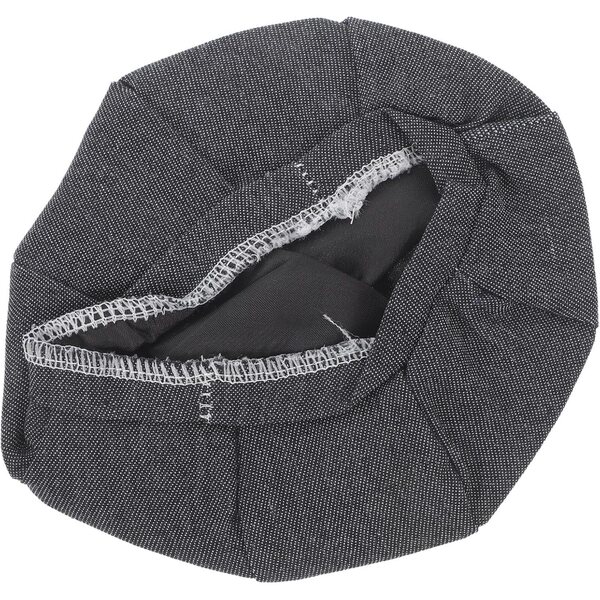 Dunkelgrauer Polyester-Minihut für 28–33 cm große Puppen – dekoratives Accessoire