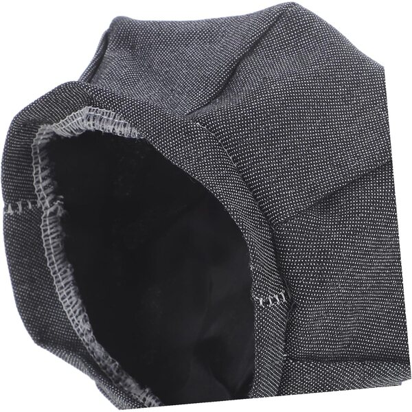 Dunkelgrauer Polyester-Minihut für 28–33 cm große Puppen – dekoratives Accessoire