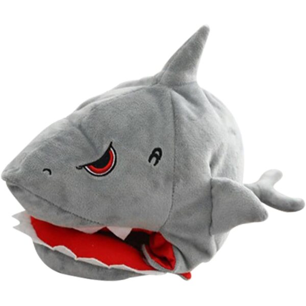Cappello da squalo in peluche per bambola DECHOUS, accessorio unisex fai-da-te