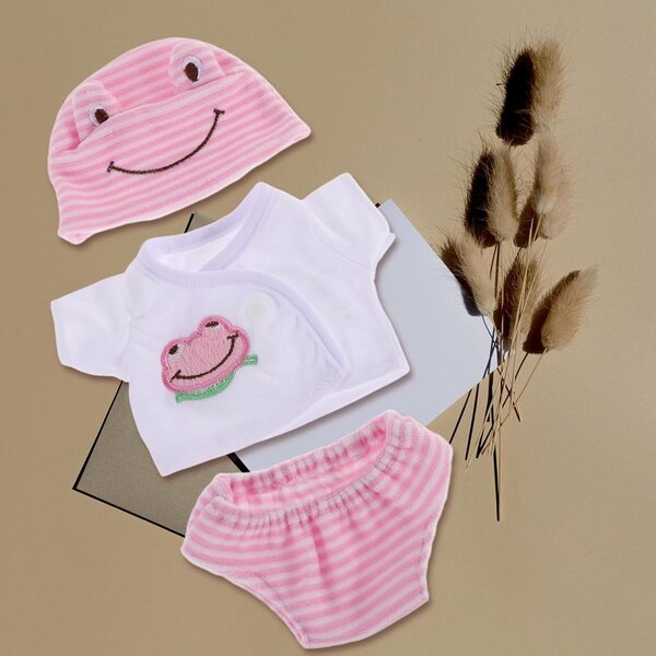 Set Abbigliamento Bambole 30 cm: 3 T-Shirt e Shorts Colorati per Bambina