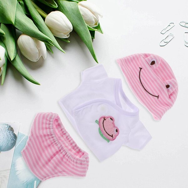 Set Abbigliamento Bambole 30 cm: 3 T-Shirt e Shorts Colorati per Bambina