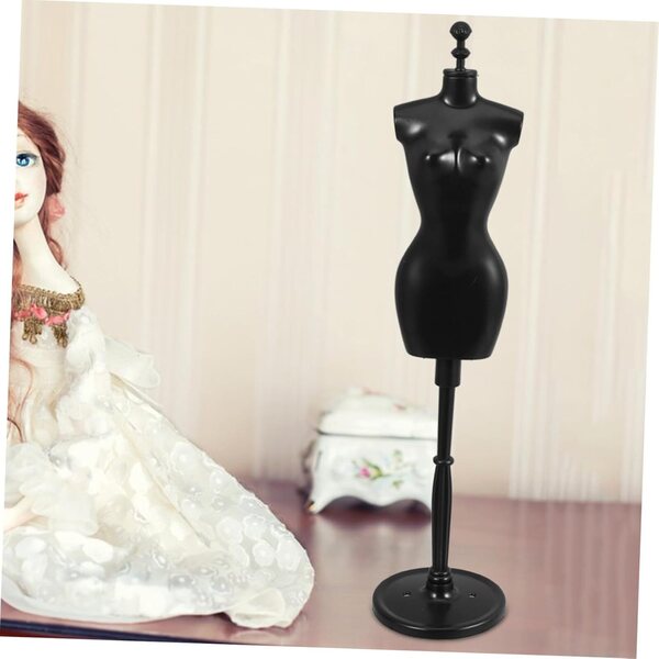 Set 6 Manichini in Plastica per Vestiti di Bambola, Stand Miniature Facili da Usare