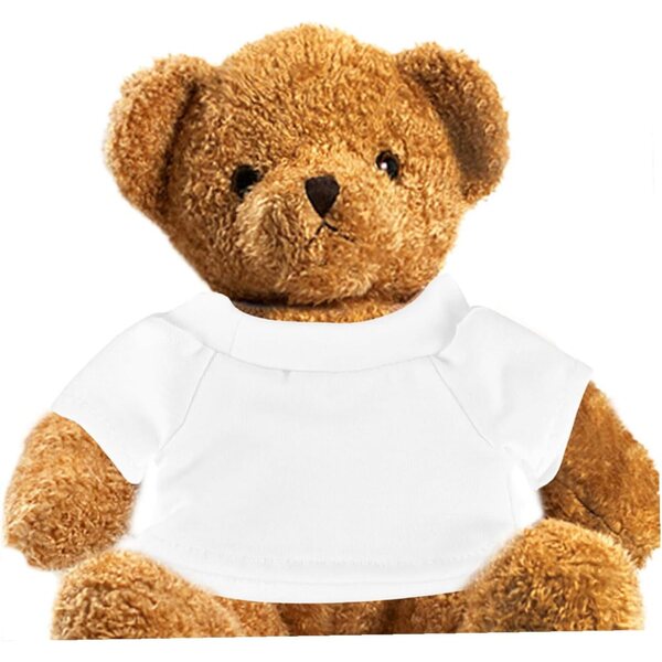 Set 4 T-shirt in Cotone morbido per Orsi di Peluche 13,5x8 cm Decorativi Facili da Indossare