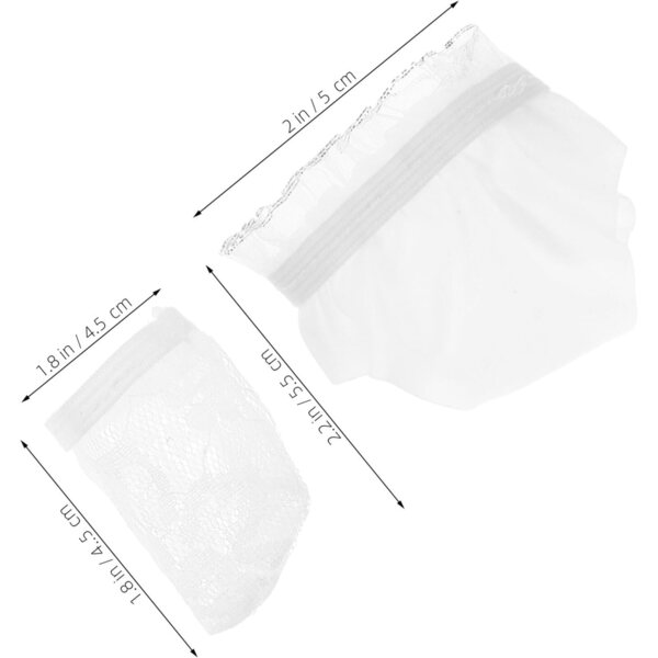 Set di Abbigliamento in Cotone per Bambole Peluche con Sottovesti e Calzini - Accessori Morbidi per Gioco e Immaginazione