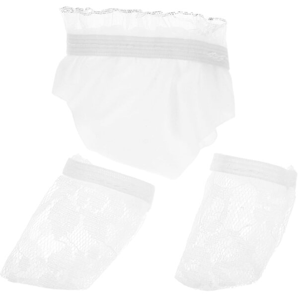 Baumwollunterwäsche und Socken-Set für Plüschpuppen 20 cm FUNNETOYU