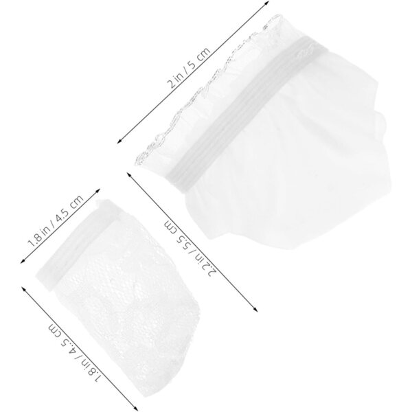 Set sottovesti e calzini in cotone per bambole da 20 cm, accessori morbidi e pratici