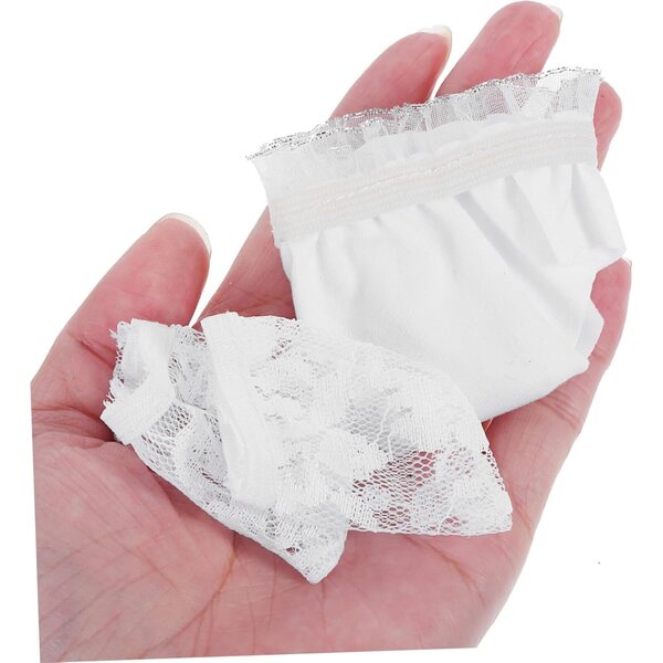 Set sottovesti e calzini in cotone per bambole da 20 cm, accessori morbidi e pratici