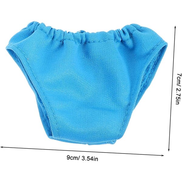 Set 5 Culottes Elastiche per Bambole - Accessori Abbigliamento Gioco e Déguisement