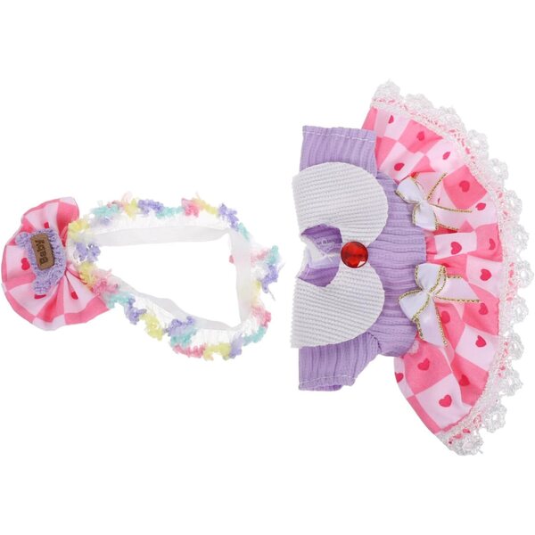 Puppenkleidungsset mit Tüllrock und Zubehör – einfach anzuziehen und kompatibel