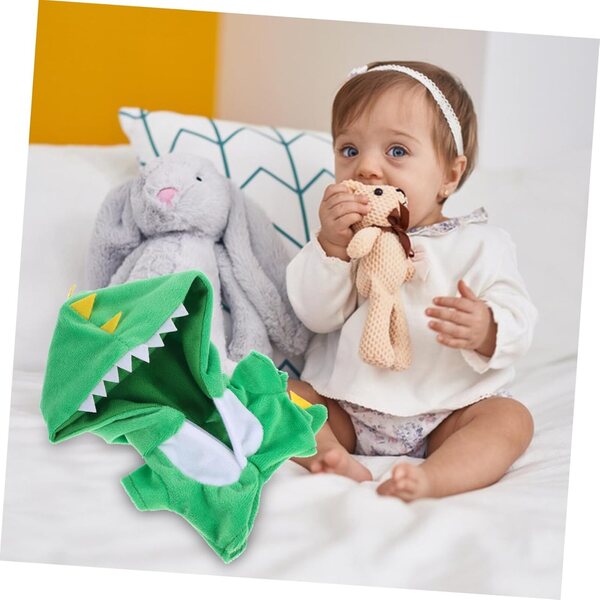 Costume Dinosaure in Peluche per Pupo 20 cm - Vestito Morbido, Resistente e Facile da Usare
