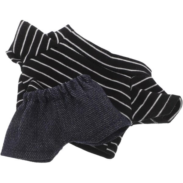 Bärenkostüm für Puppen mit Hemd und weicher Hose für Mädchen