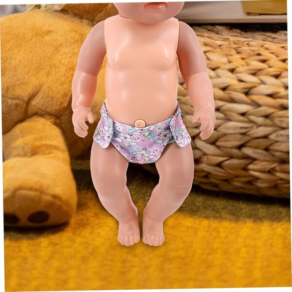 Set mit 3 verstellbaren Mini-Culottes für 18-Zoll-Puppen – weiche und widerstandsfähige Slips