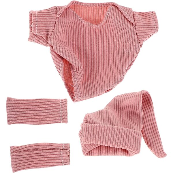 ORFOFE Set Vestiti per Bambole con Scarpe e Cappello - Look Realistico e Chic