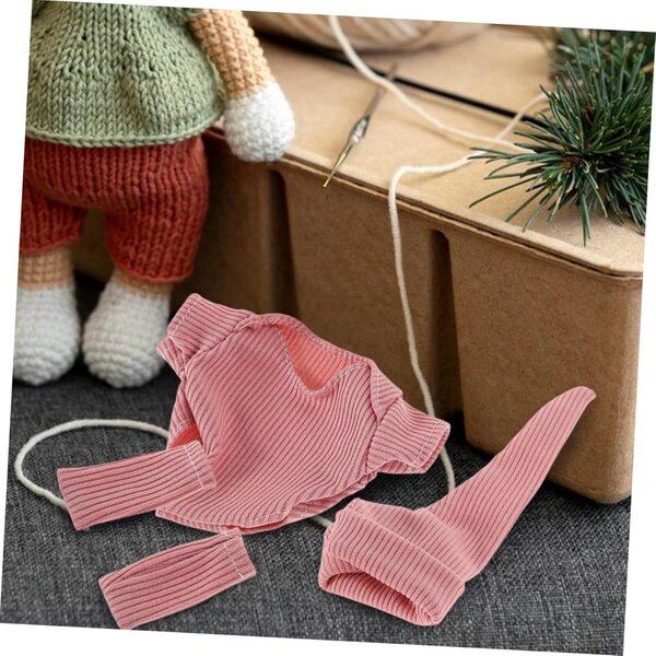 ORFOFE Set Vestiti per Bambole con Scarpe e Cappello - Look Realistico e Chic