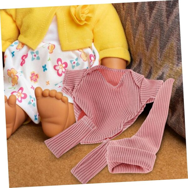 ORFOFE Set Vestiti per Bambole con Scarpe e Cappello - Look Realistico e Chic