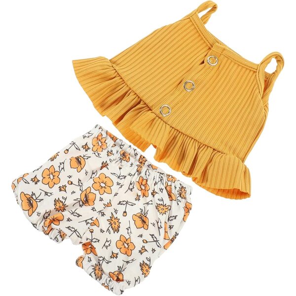 Set Abbigliamento Bambole 18 pollici: Short e Caraco in tessuto morbido e confortevole