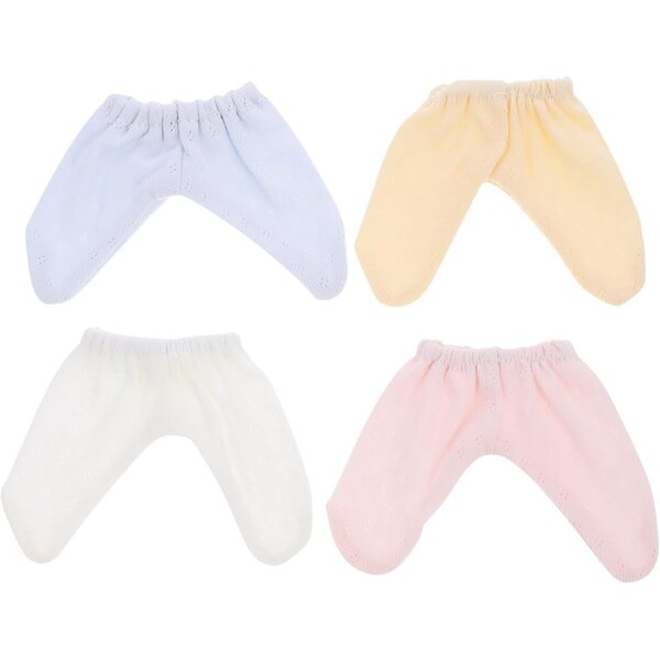 ORFOFE 4 Pantaloni in Tessuto per Bambole 20 cm Colorati e Confortevoli