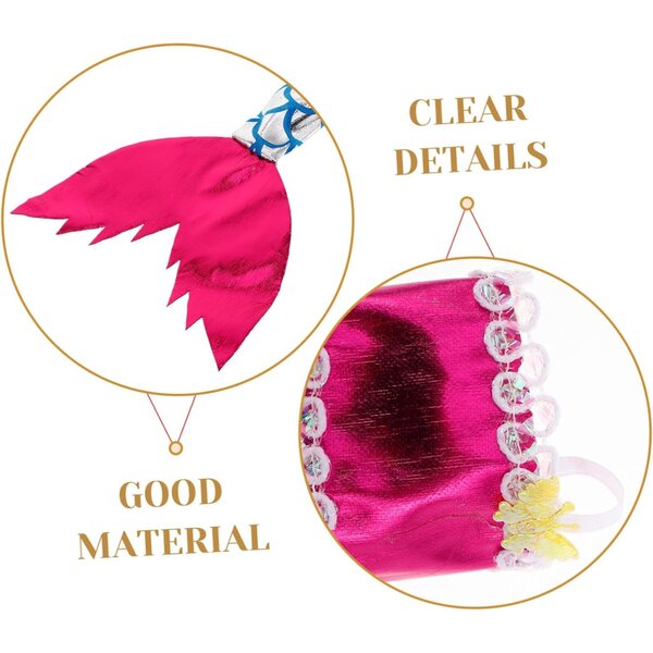 ORFOFE 4 Set di Gonne Sirena Multicolori per Bambole – Abiti Principessa Cosplay