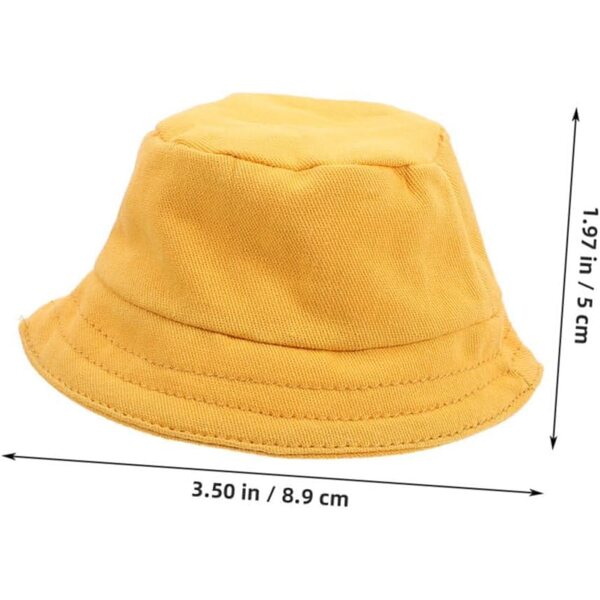 Set 2 Mini Casquettes in Poliestere per Bambole – Accessori Decorativi e Moda DIY