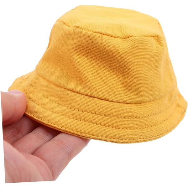 Set 2 Mini Casquettes in Poliestere per Bambole – Accessori Decorativi e Moda DIY