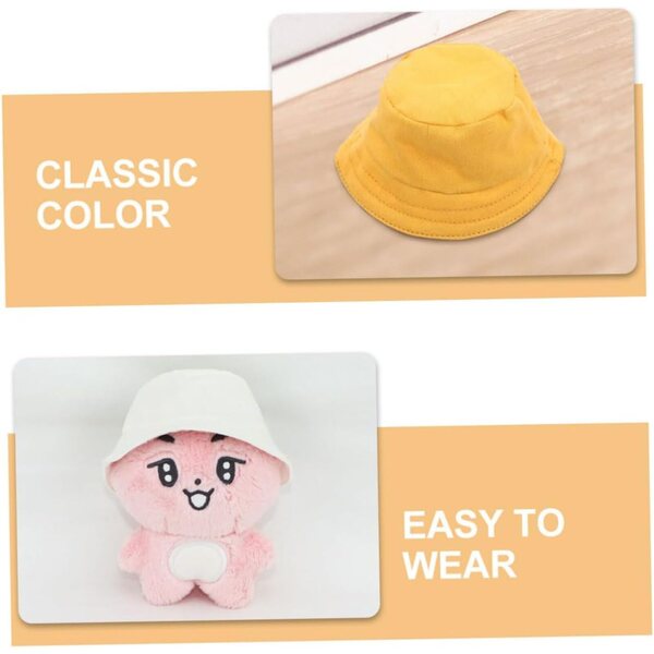 Set 2 Mini Casquettes in Poliestere per Bambole – Accessori Decorativi e Moda DIY