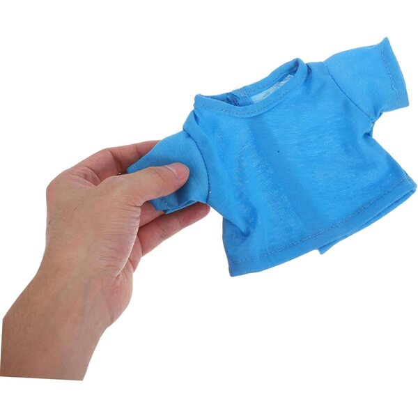 Set 5 T-Shirt in Tessuto per Pupazzi e Orsetti 18 cm - Abbigliamento Peluche FUNNETOYU