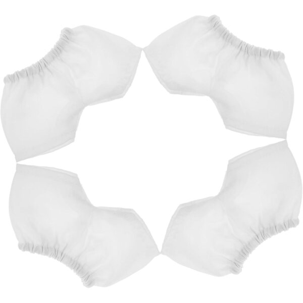 Shorts in Peluche Bianchi per Orsetti 20 cm – Set 4 Pezzi per Accessori Bamboles