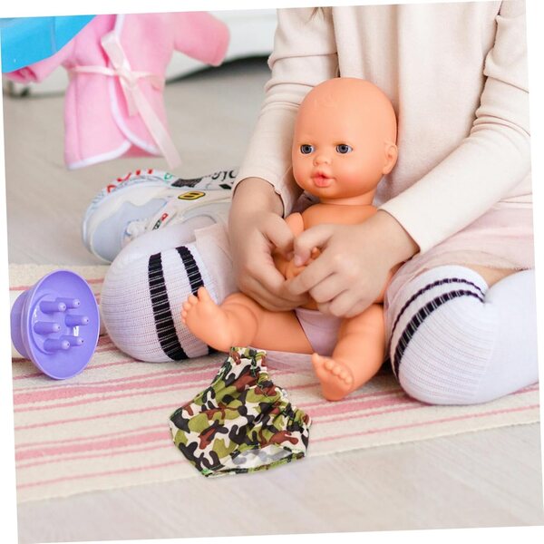 Set 4 Sottovesti Miniature Lavabili per Bambole - Accessori Gioco e Casa Bambini