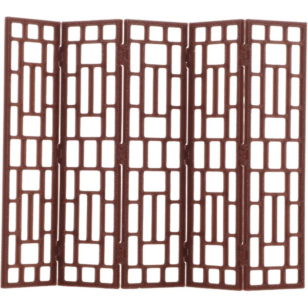 ORFOFE Mini Paravento Tradizionale Cinese in Plastica per Casa delle Bambole 13x8 cm