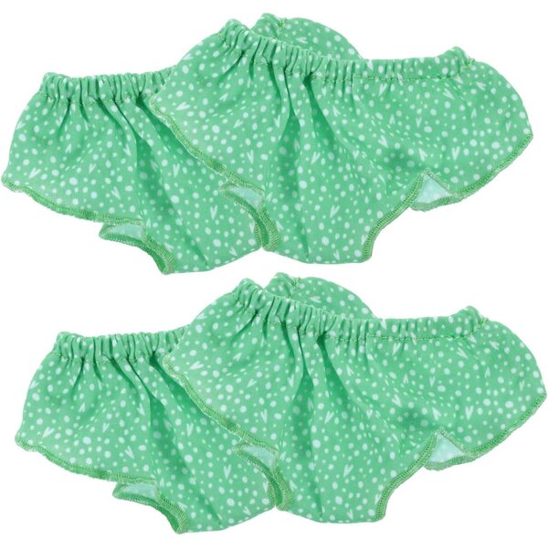 Set 4 Culottes per Bambole da 18 Pollici, Tessuto Morbido e Riutilizzabile Blu