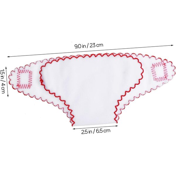 Set 6 Pannolini in Tessuto Multicolori per Bambole 18 Pollici - Accessori Bimba DIY