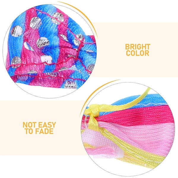 Set mit 4 farbigen Badeanzügen für Puppen von 28–30 cm – modische Sommer-Bikinis