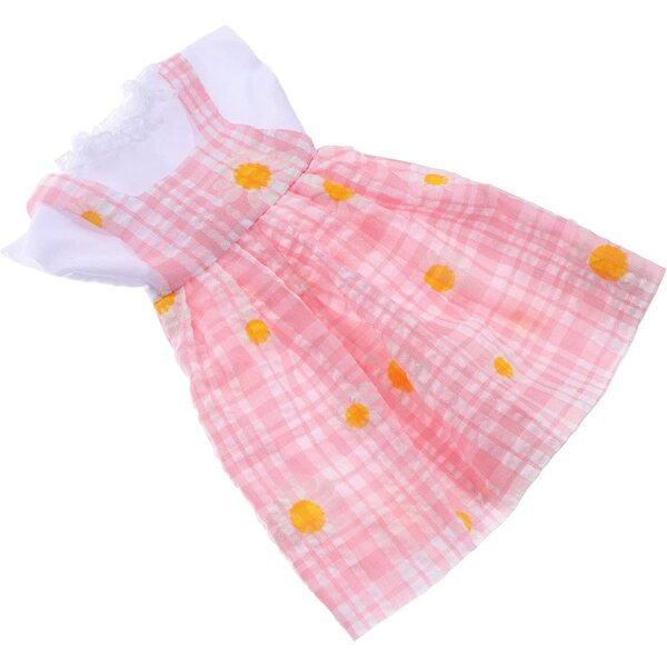 Balacoo Costume di Tessuto Rosa per Bambole 30 cm – Set Abbigliamento Riutilizzabile
