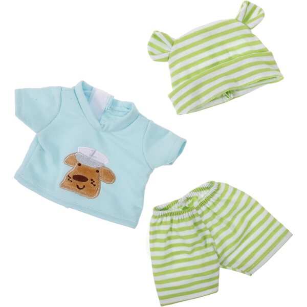 ORFOFE-Kleidung für 18-cm-Puppe aus Baumwolle mit realistischen Overalls und Accessoires