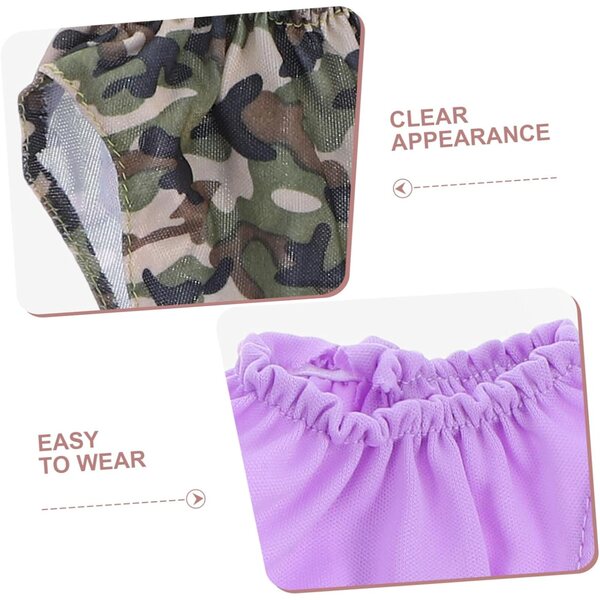 Set 6 Mini Culotte Colorate Lavabili per Bambole, Accessori Sottovesti per Gioco e Casa Bambole
