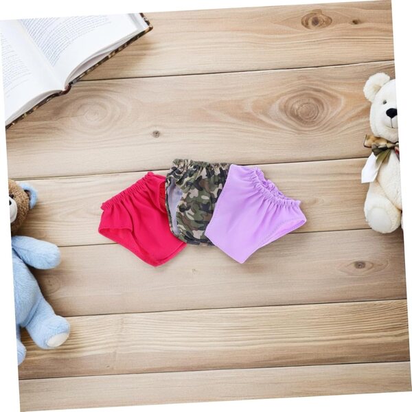 Set 6 Mini Culotte Colorate Lavabili per Bambole, Accessori Sottovesti per Gioco e Casa Bambole