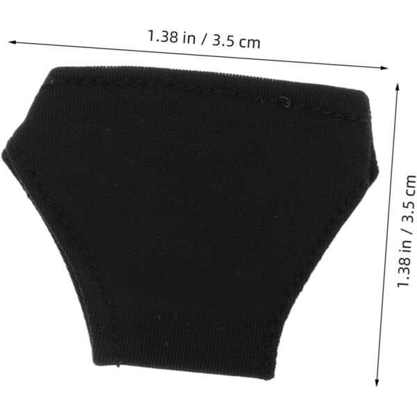 Set 10 Sottovesti per Bambole 29 cm 1/6 Short e Culotte in Poliestere Nero e Bianco