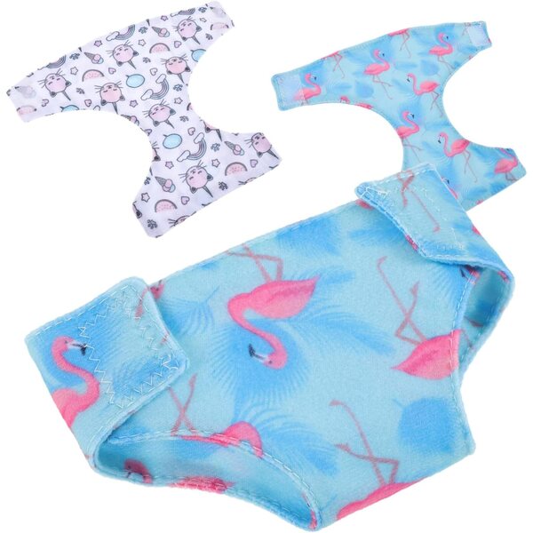Set mit 3 verstellbaren Culottes für American Dolls – Slips Fantasie-Spielzubehör