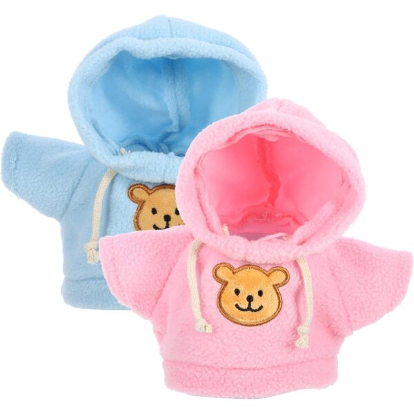 Set 2 Vestiario per Bambole Orso Lavabile - Accessori Gioco Educativo 30 cm